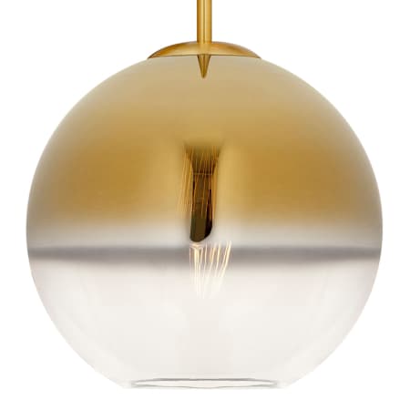 A large image of the Forte Lighting 2757-01 Soft Gold