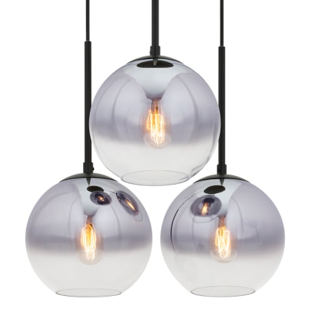 A large image of the Forte Lighting 2757-03 Black