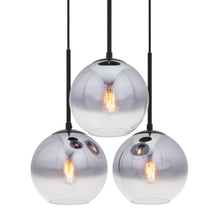 A large image of the Forte Lighting 2757-03 Black Alternate View 1