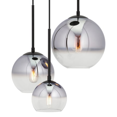 A large image of the Forte Lighting 2759-03 Black