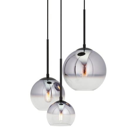 A large image of the Forte Lighting 2759-03 Black Alternate View 1