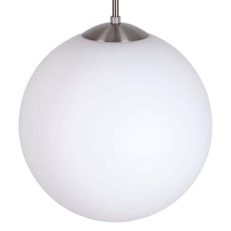 A large image of the Forte Lighting 2765-01 Brushed Nickel