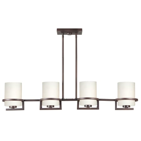 A large image of the Forte Lighting 2766-04 Antique Bronze