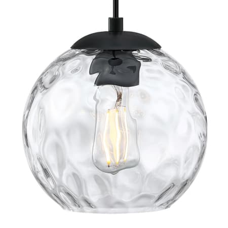 A large image of the Forte Lighting 2769-01 Black