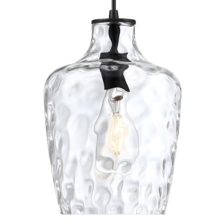 A large image of the Forte Lighting 2771-01 Black