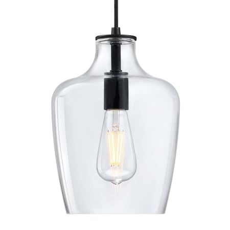 A large image of the Forte Lighting 2779-01 Black