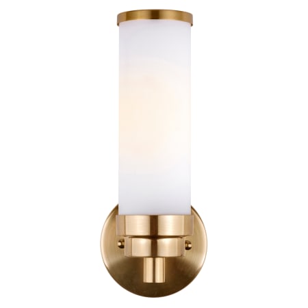 A large image of the Forte Lighting 5064-01 Soft Gold