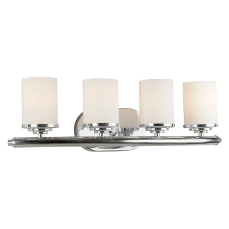 A large image of the Forte Lighting 5105-04 Chrome