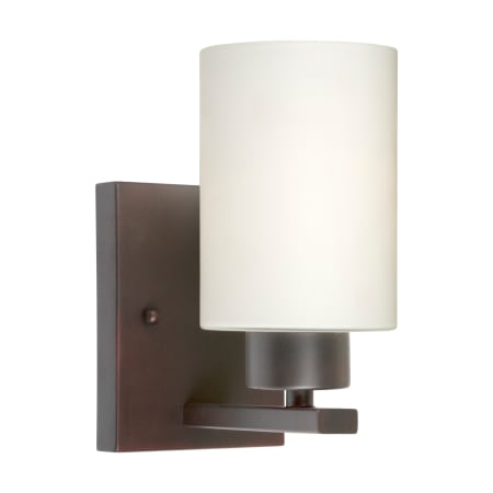 A large image of the Forte Lighting 5186-01 Antique Bronze