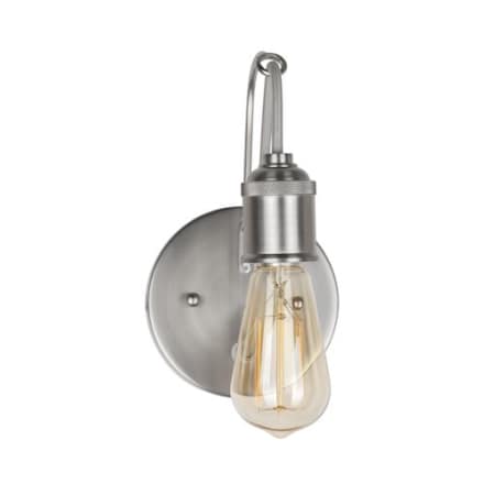 A large image of the Forte Lighting 5534-01 Brushed Nickel