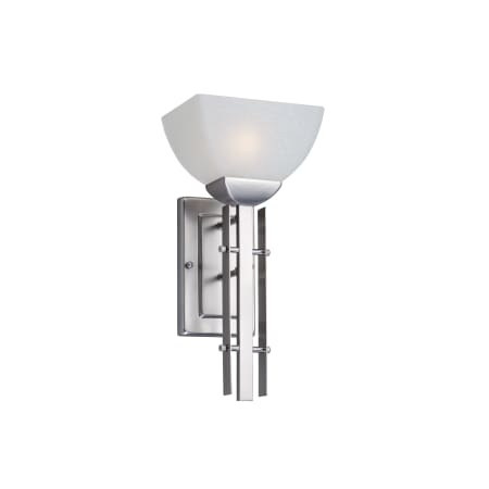 A large image of the Forte Lighting 5700-01 Brushed Nickel