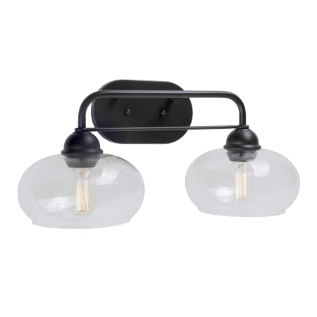 A large image of the Forte Lighting 5732-02 Black