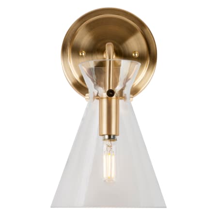 A large image of the Forte Lighting 5733-01 Soft Gold