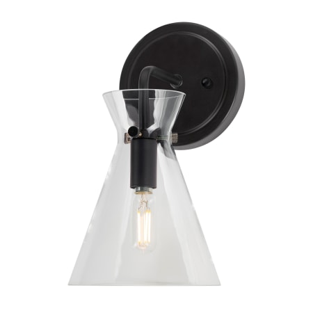 A large image of the Forte Lighting 5733-01 Black Alternate View 2