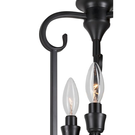 A large image of the Forte Lighting 7000-03 Black Alternate View 1