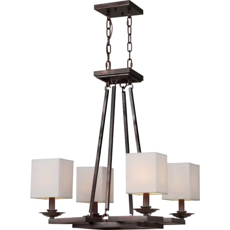 A large image of the Forte Lighting 7038-04 Antique Bronze