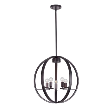 A large image of the Forte Lighting 7057-05 Forte Lighting 7057-05