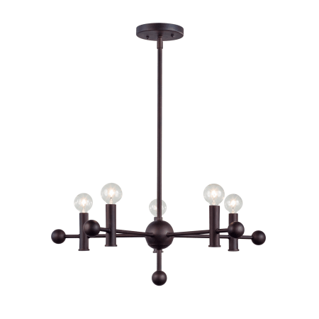 A large image of the Forte Lighting 7058-05 Forte Lighting 7058-05