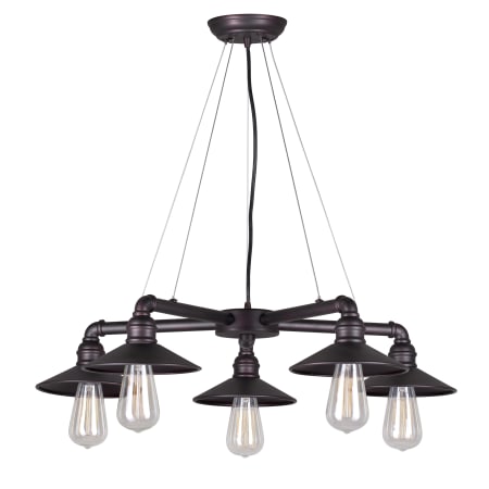 A large image of the Forte Lighting 7059-05 Forte Lighting 7059-05
