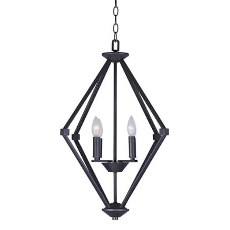 A large image of the Forte Lighting 7062-04 Antique Bronze