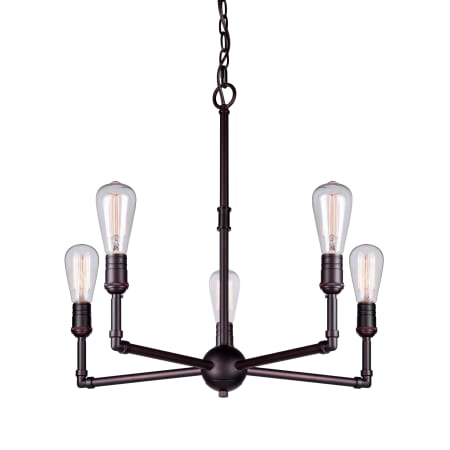 A large image of the Forte Lighting 7064-05 Forte Lighting 7064-05