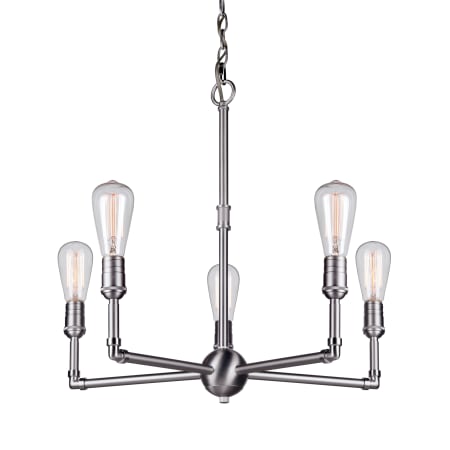 A large image of the Forte Lighting 7064-05 Forte Lighting 7064-05