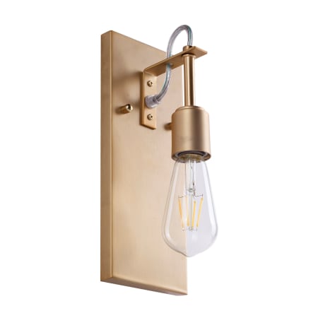 A large image of the Forte Lighting 7113-01 Soft Gold Alternate View 1
