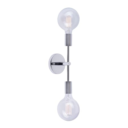 A large image of the Forte Lighting 7117-02 Chrome