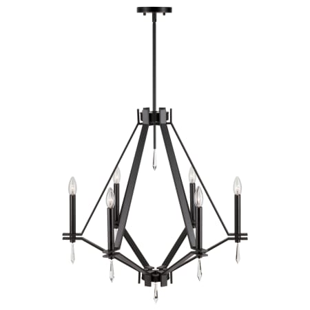 A large image of the Forte Lighting 7143-06 Black