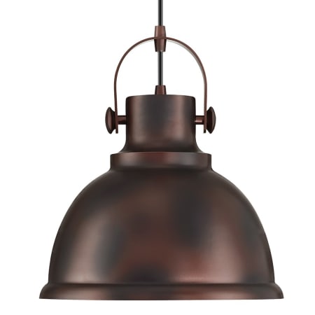 A large image of the Forte Lighting 7210-01 Antique Bronze
