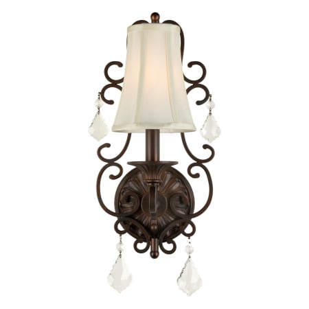 A large image of the Forte Lighting 7484-01 Antique Bronze