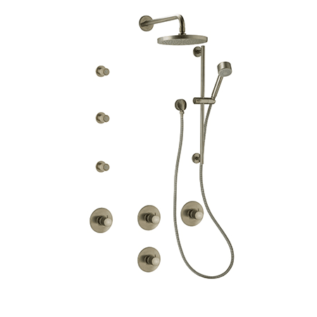 A large image of the Fortis 92KIT05 Brushed Nickel