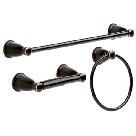 A large image of the Franklin Brass KIN3PC Oil Rubbed Bronze