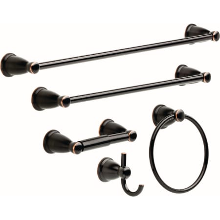 A large image of the Franklin Brass KIN5PC Oil Rubbed Bronze
