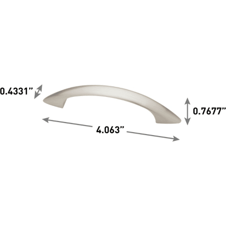A large image of the Franklin Brass P12447K-B Dimensions