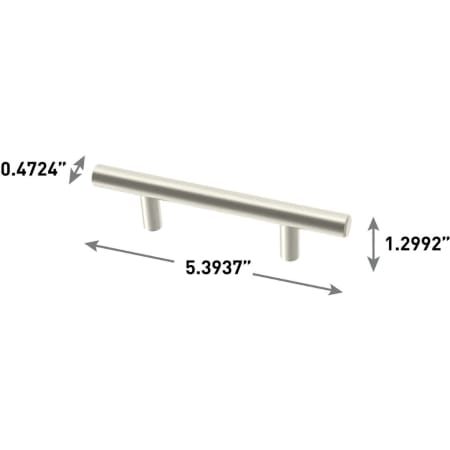 A large image of the Franklin Brass P15510K-B Dimensions