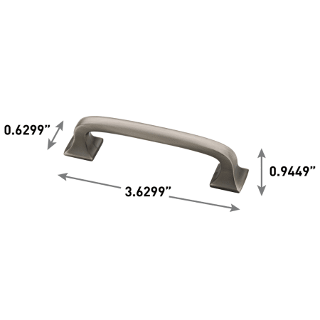 A large image of the Franklin Brass P29521K-B Product Dimensions