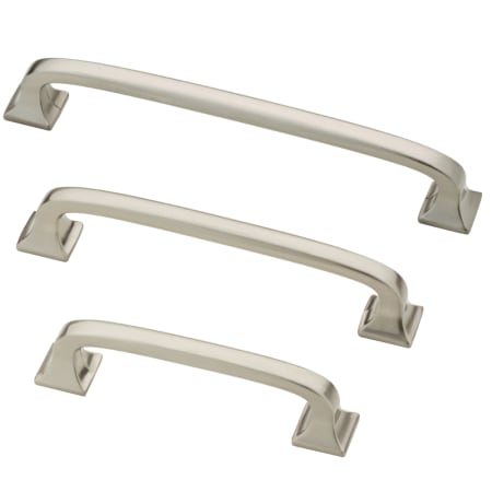 A large image of the Franklin Brass P29613K-B Lombard Collection Variations in Satin Nickel