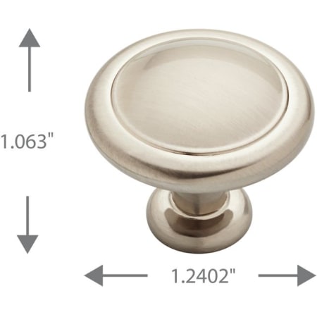 A large image of the Franklin Brass P35597K-B Dimensions