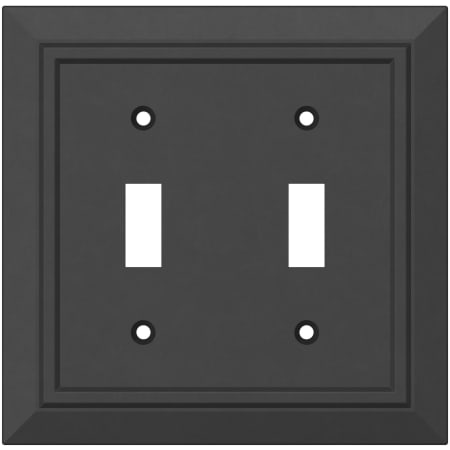 A large image of the Franklin Brass W35244-C-AM Matte Black Antimicrobial