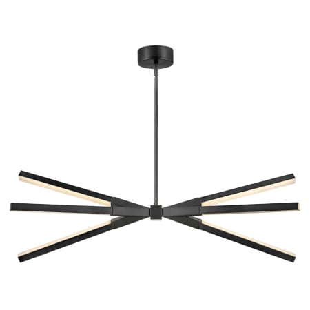 A large image of the Fredrick Ramond FR30618 Pendant with Canopy - BLK