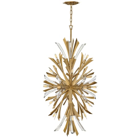 A large image of the Fredrick Ramond FR40907 Chandelier with Canopy - BNG