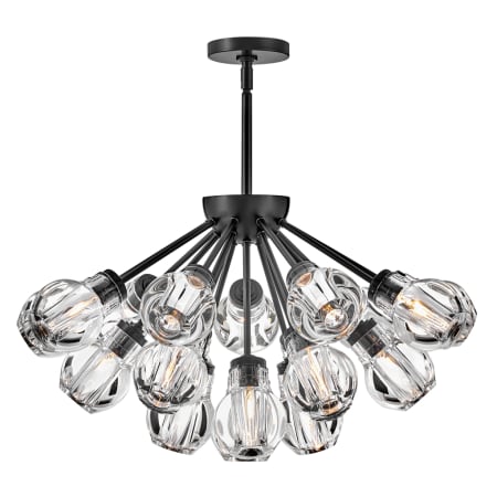 A large image of the Fredrick Ramond FR46956 Light with Canopy - shorter - BLK