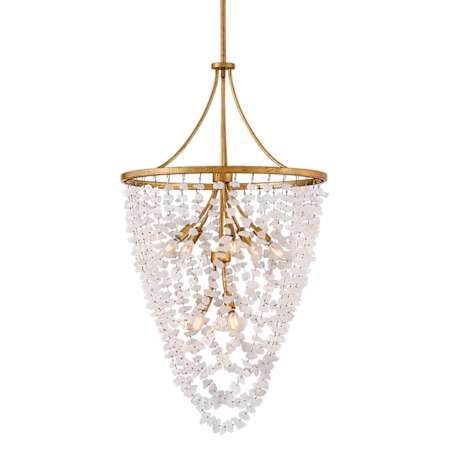 A large image of the Fredrick Ramond FR41596 Distressed Brass