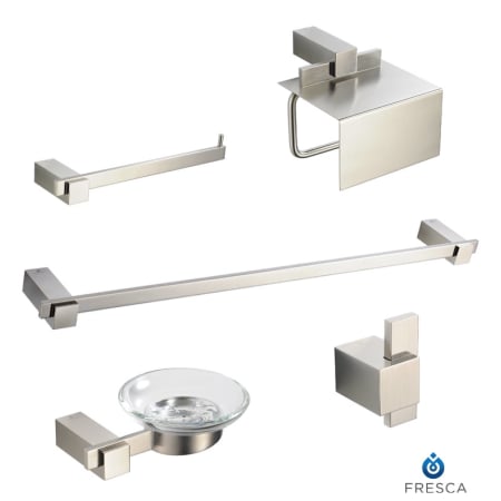 A large image of the Fresca FAC1400 Brushed Nickel