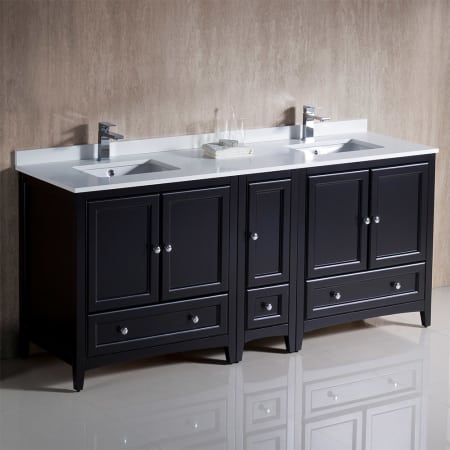 A large image of the Fresca FCB20-301230-U Fresca-FCB20-301230-U-In Bathroom View Espresso