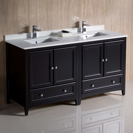 A large image of the Fresca FCB20-3030-U Fresca-FCB20-3030-U-In Bathroom View Espresso