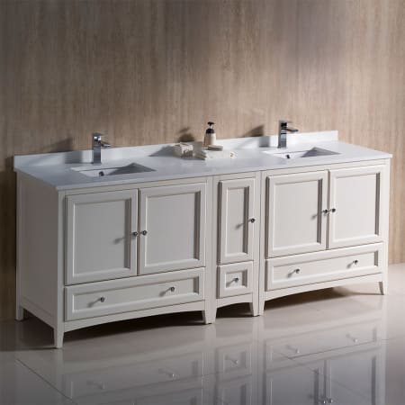 A large image of the Fresca FCB20-361236-U Fresca-FCB20-361236-U-In Bathroom View White