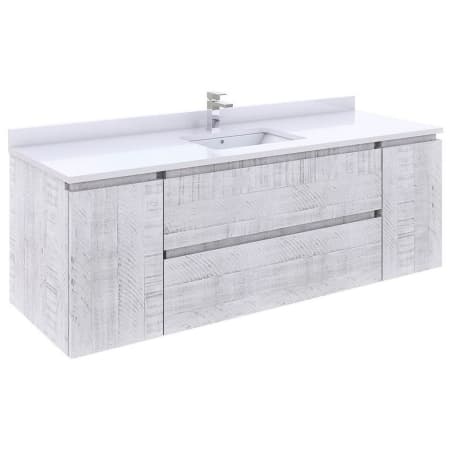 A large image of the Fresca FCB31-123612 Rustic White