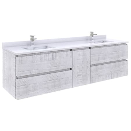 A large image of the Fresca FCB31-301230 Rustic White